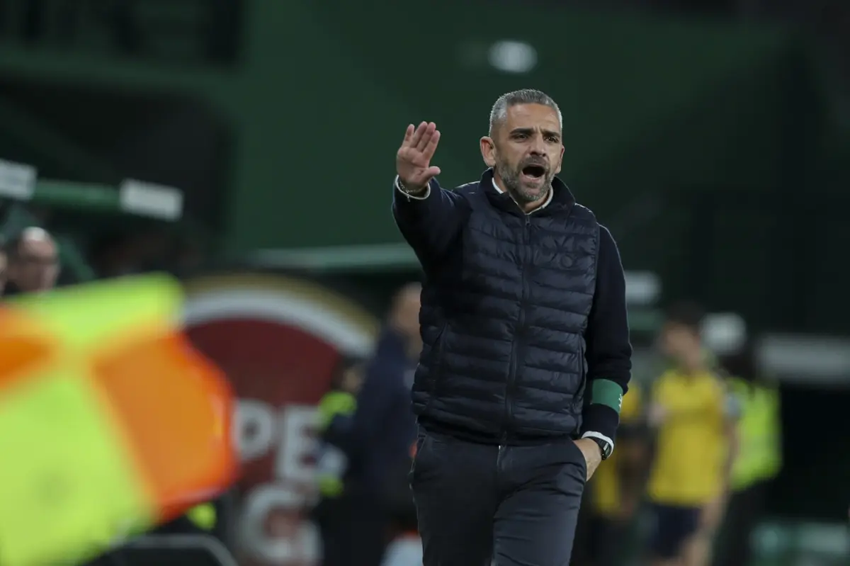 Rui Borges gostou da exibição do Sporting frente ao Estoril