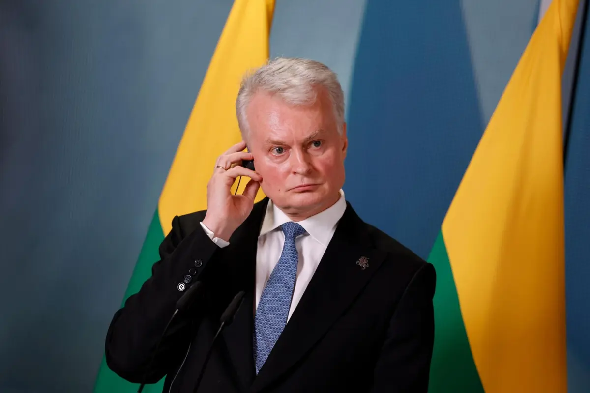 Gitanas Nauseda, presidente da Lituânia