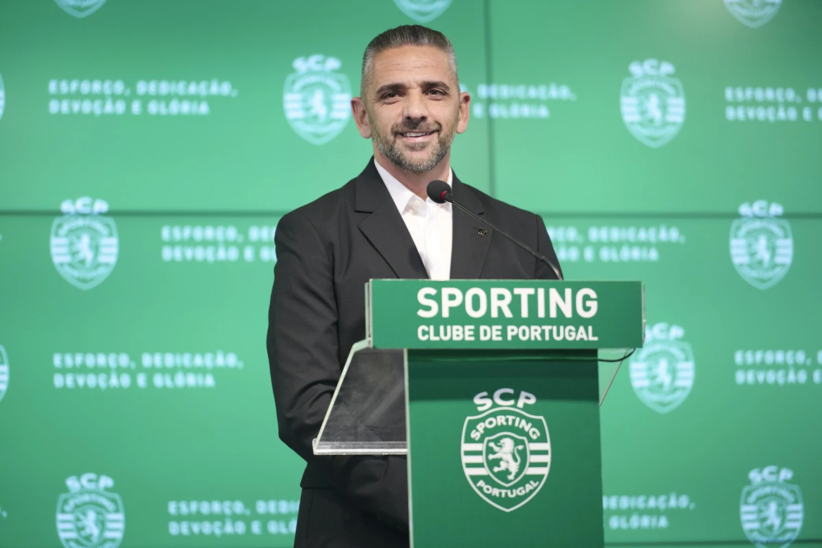 Rui Borges, treinador do Sporting