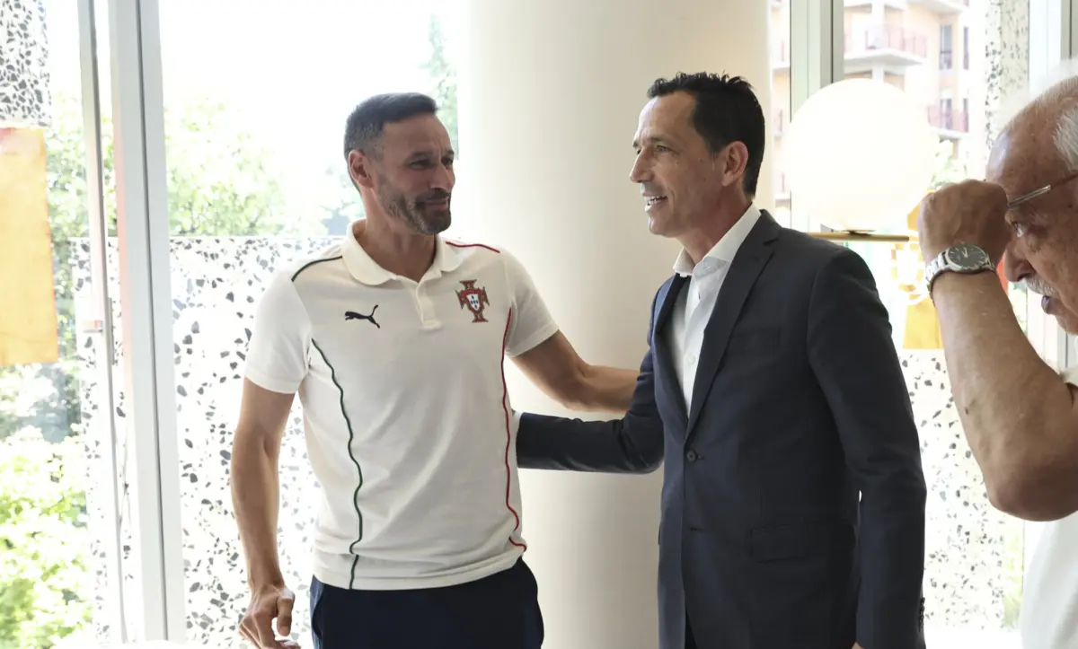 Presidente da FPF assistiu ao jogo ao vivo