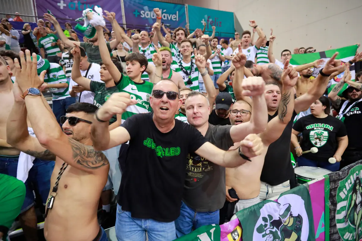 Adeptos do Sporting tiveram motivos para festejar esta época