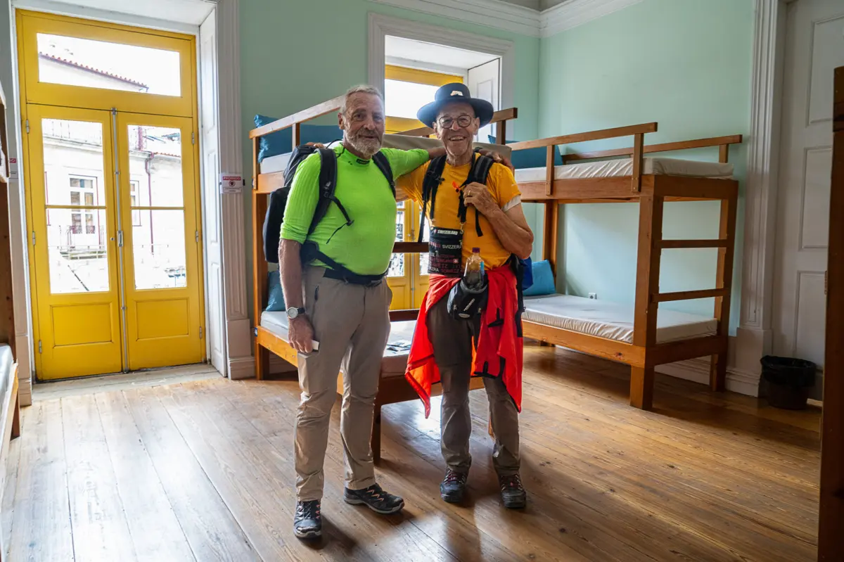 Markus Suter e Hans Bertschi são suíços