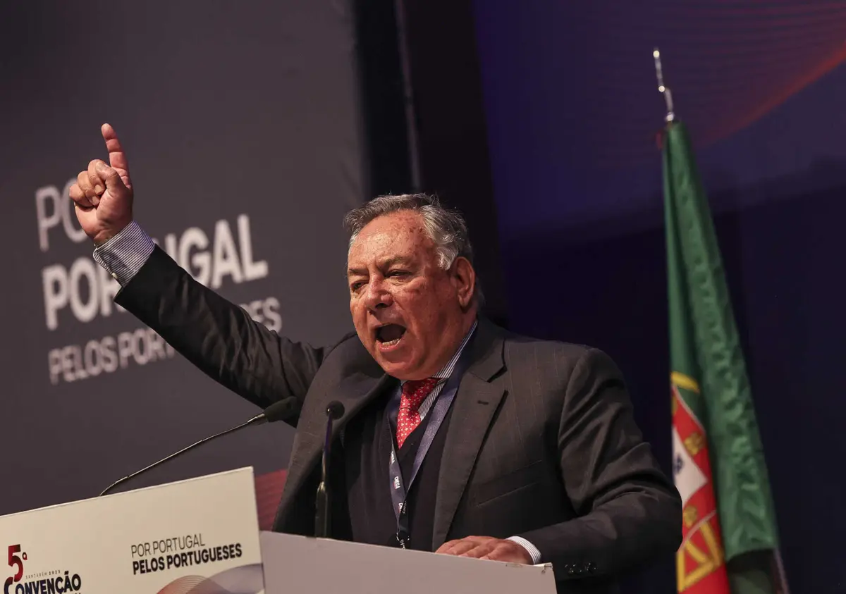 Tânger Corrêa é vice-presidente do partido Chega