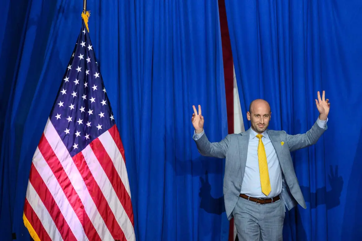 Stephen Miller foi conselheiro sénior no primeiro mandato de Trump