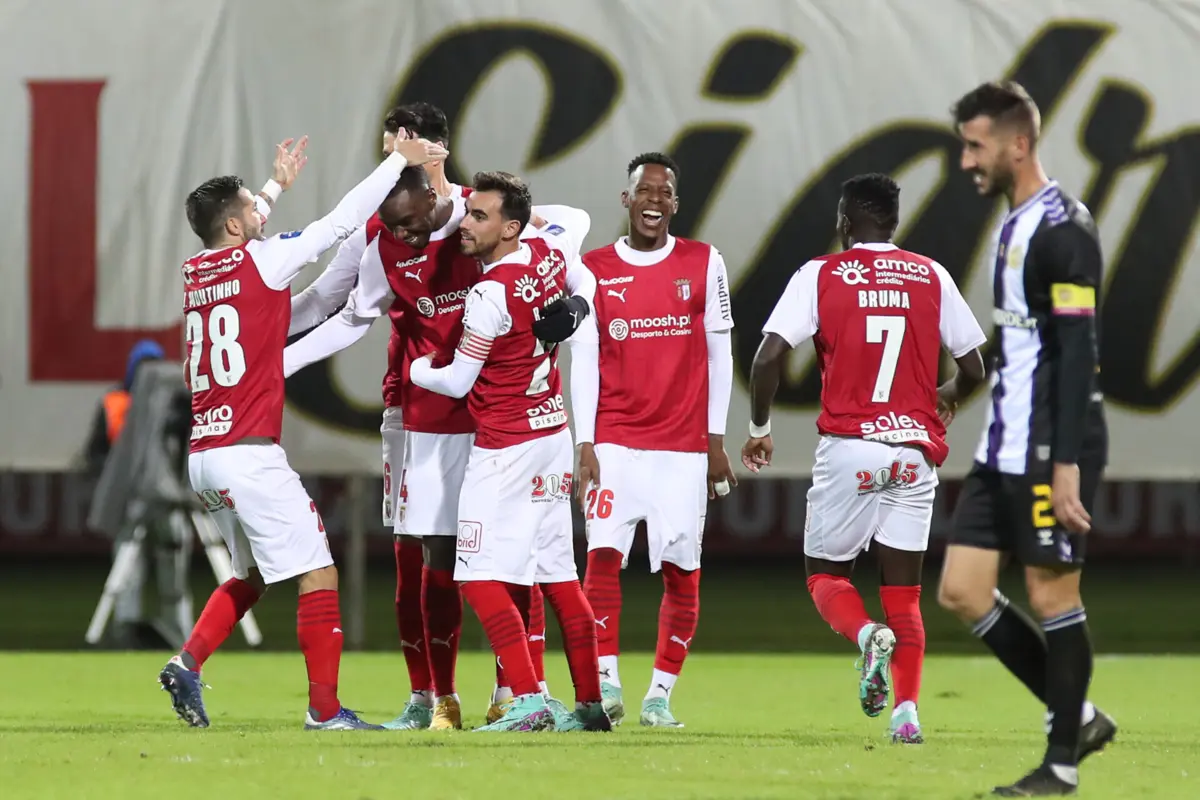 Braga venceu o Nacional por 3-1