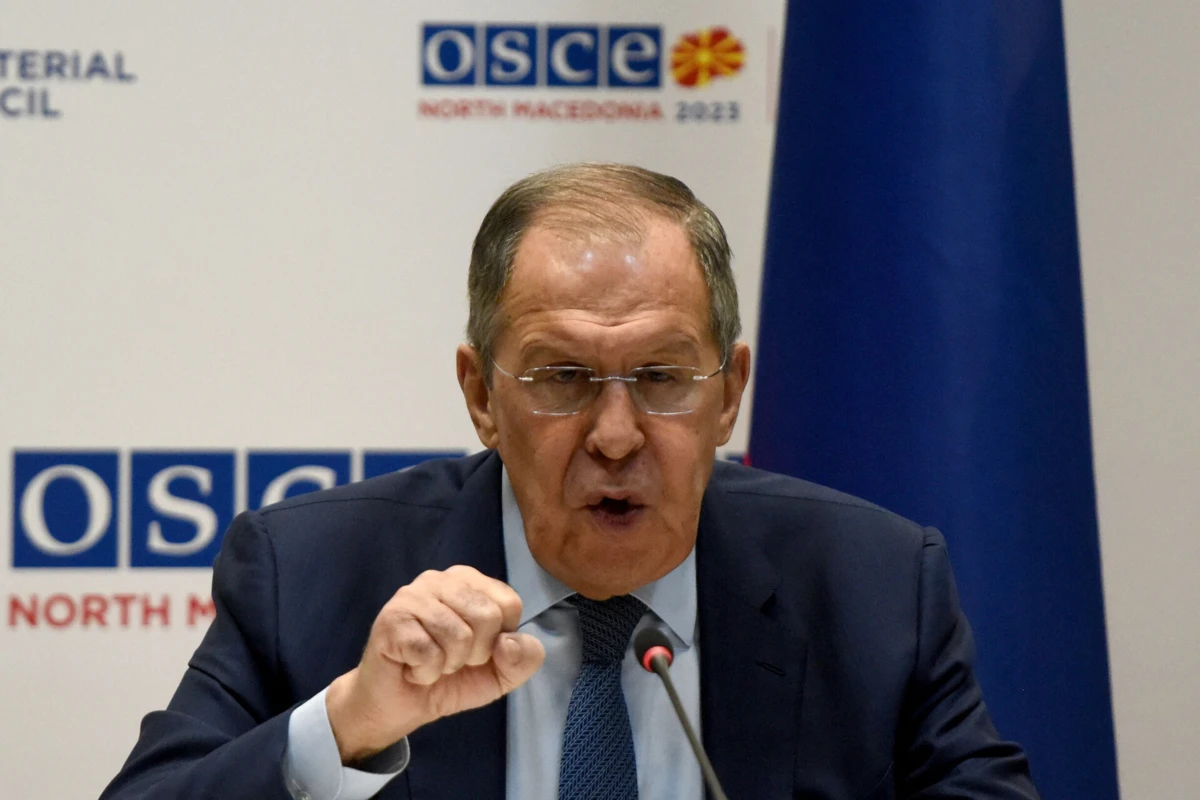Sergei Lavrov, ministro dos Negócios Estrangeiros russo