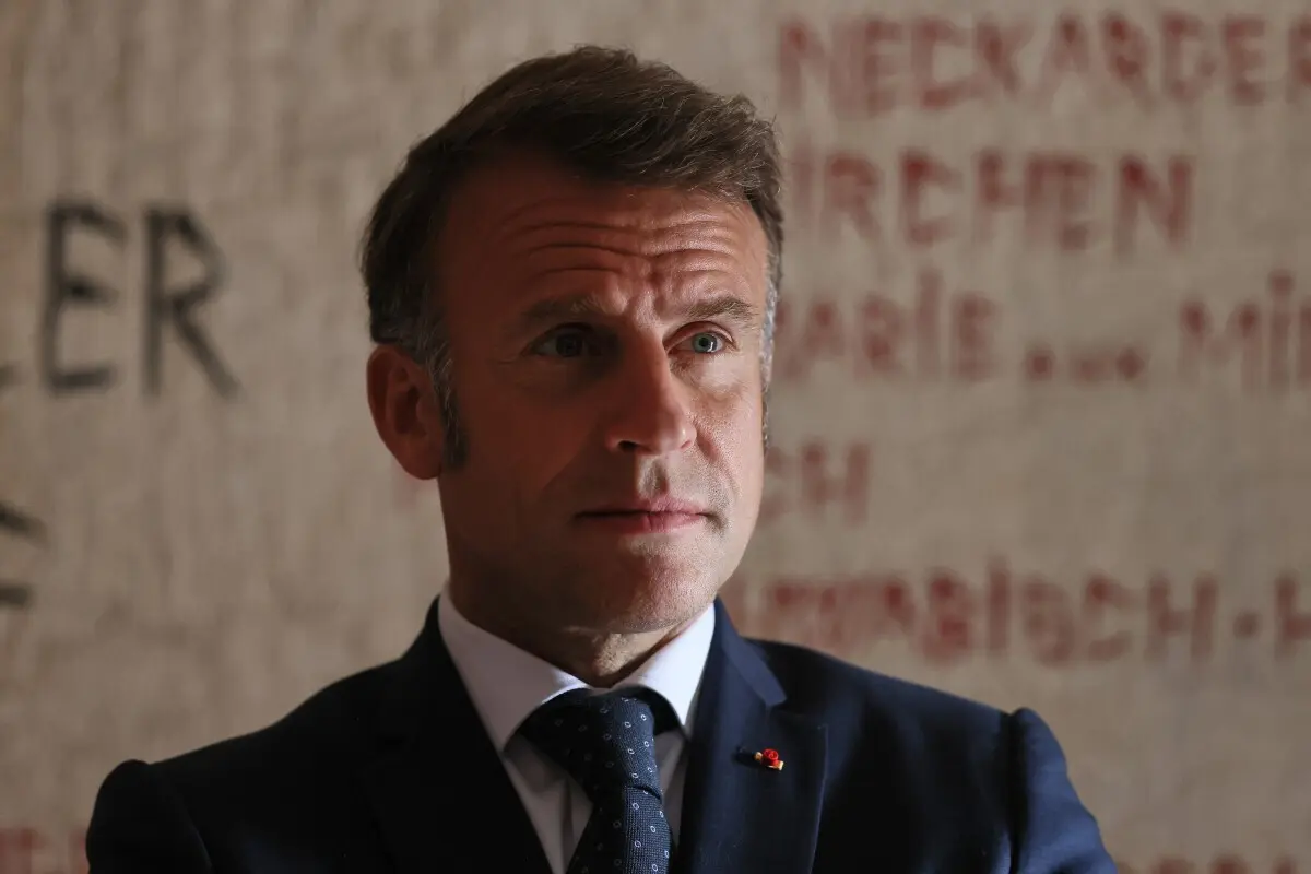 O presidente francês, Emmanuel Macron