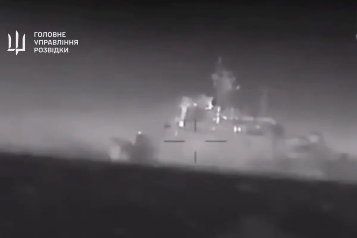 Imagem de contexto do artigo Morreu maioria dos tripulantes de navio russo afundado por Kiev