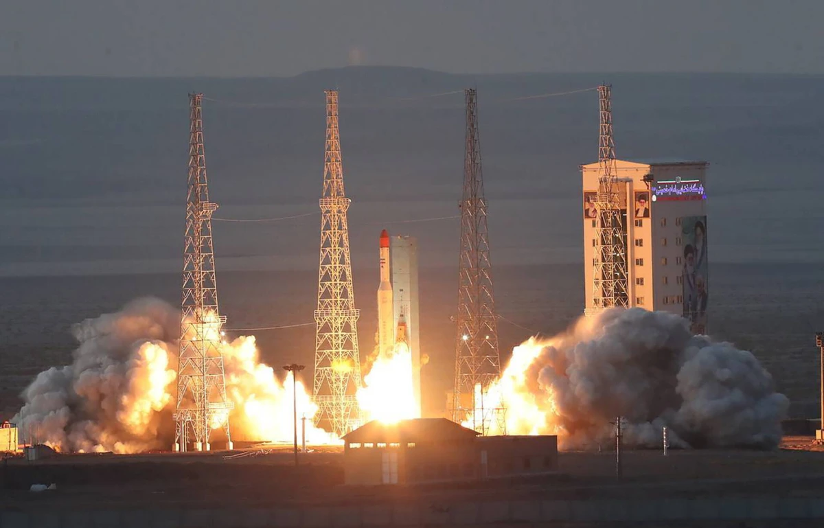 Simorgh transportou 300 quilos de carga