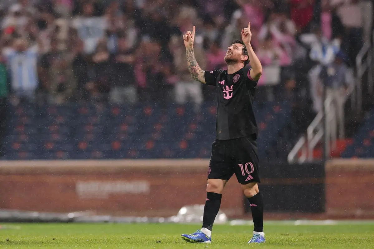 Messi com mais uma grande exibição