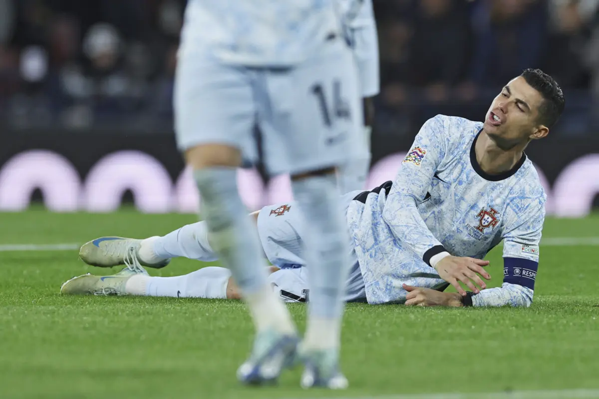 Cristiano Ronaldo, desta vez, ficou em branco