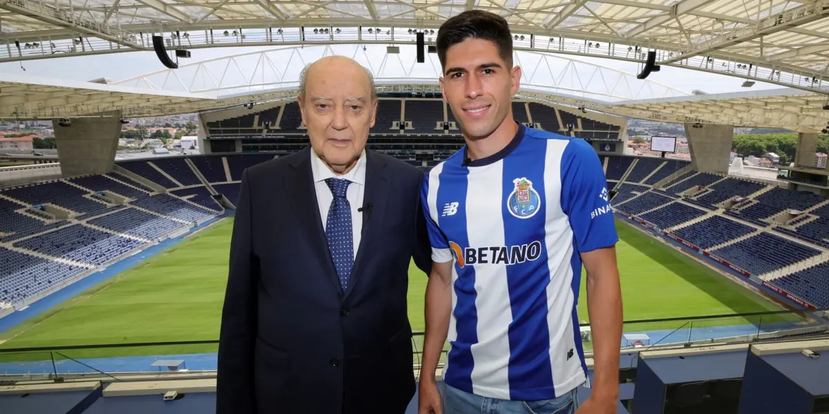 Fran Navarro foi bastante elogiado por Pinto da Costa na apresentação