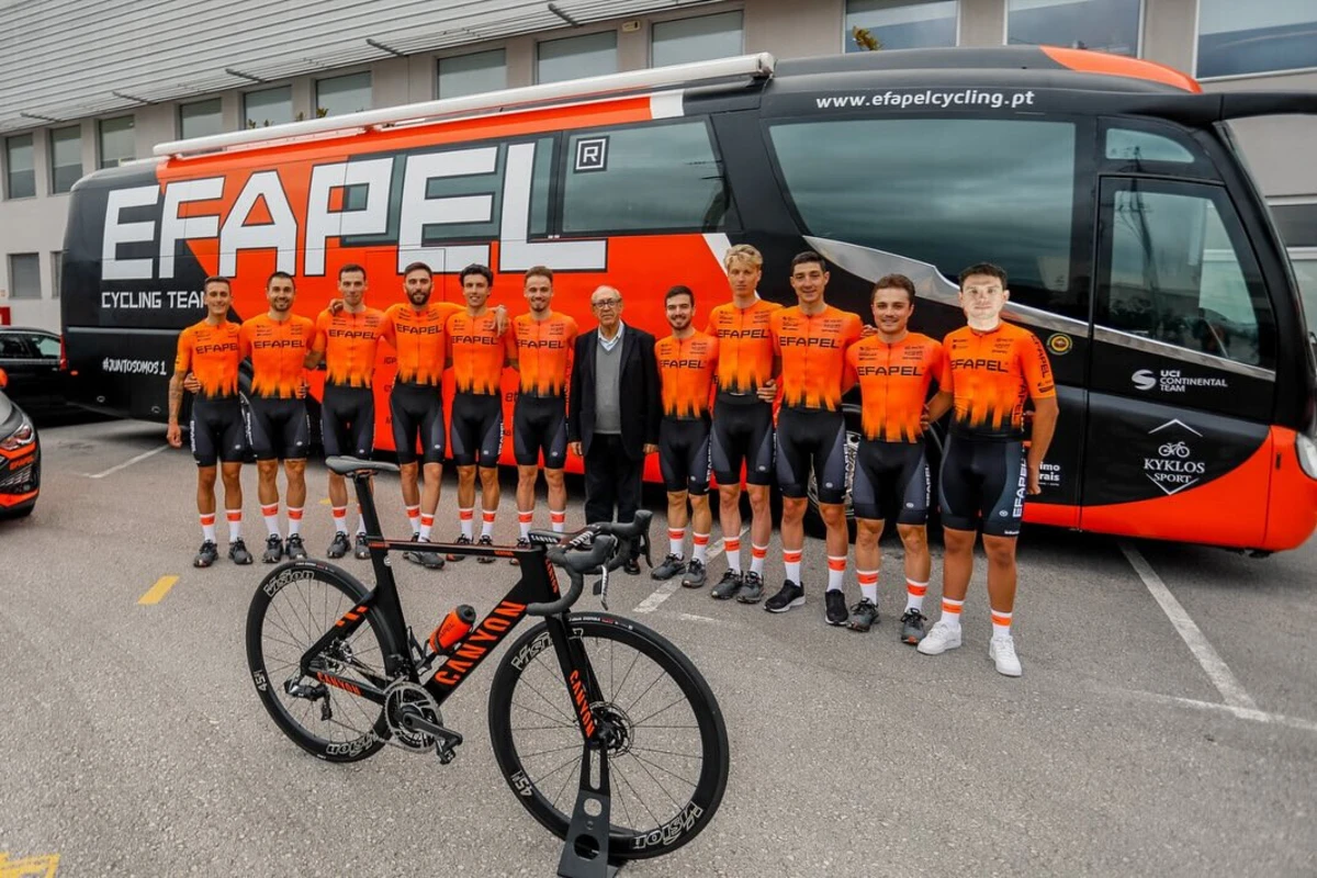 A nova equipa de ciclismo da Efapel