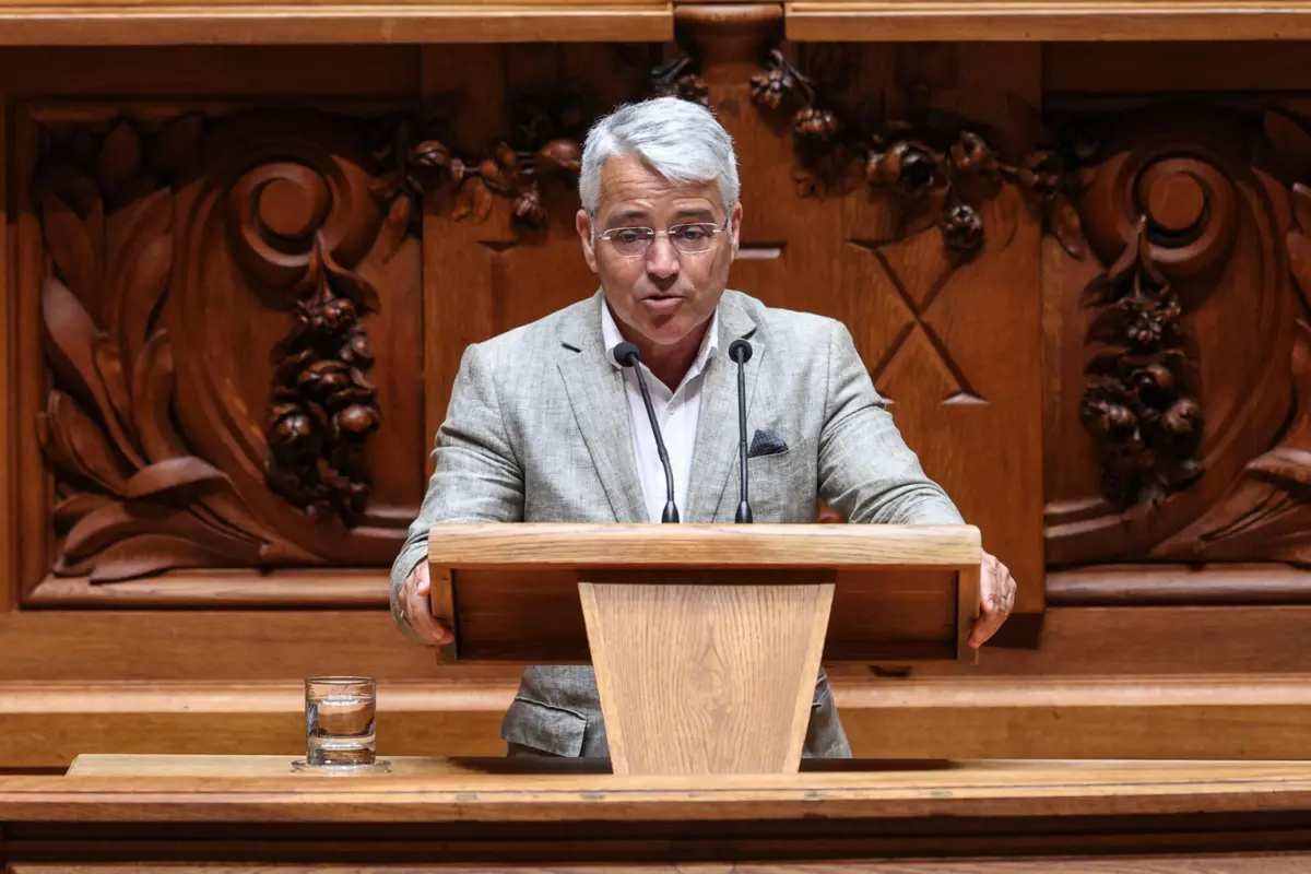 O deputado único do JPP, Filipe Sousa