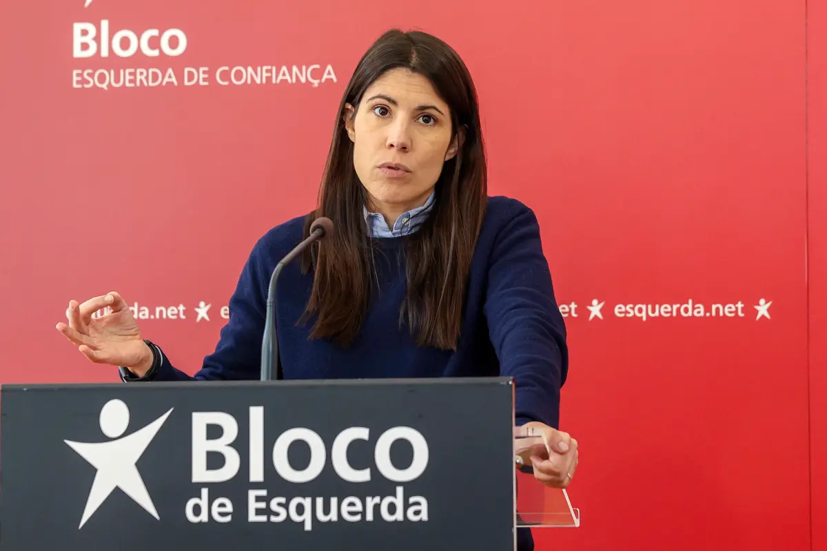 Coordenadora do Bloco de Esquerda, Mariana Mortágua