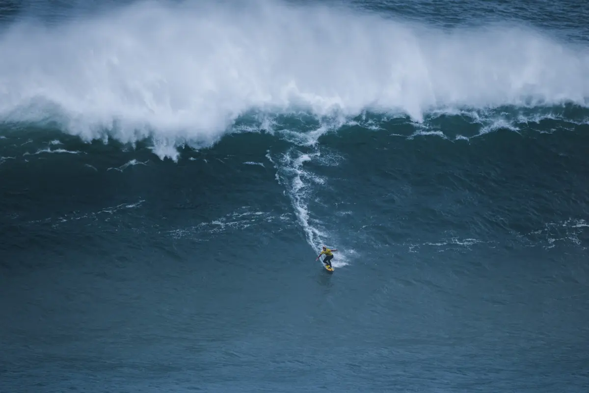 Equipa de Nicolau von Rupp e Clement Roseyro conquistou o Nazaré Big Wave Challenge