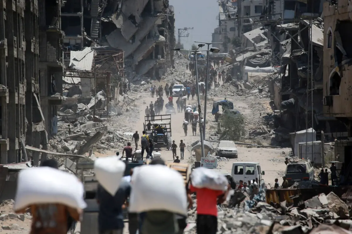 Ofensiva israelita arrasou Gaza e deixou população numa grave crise humanitária