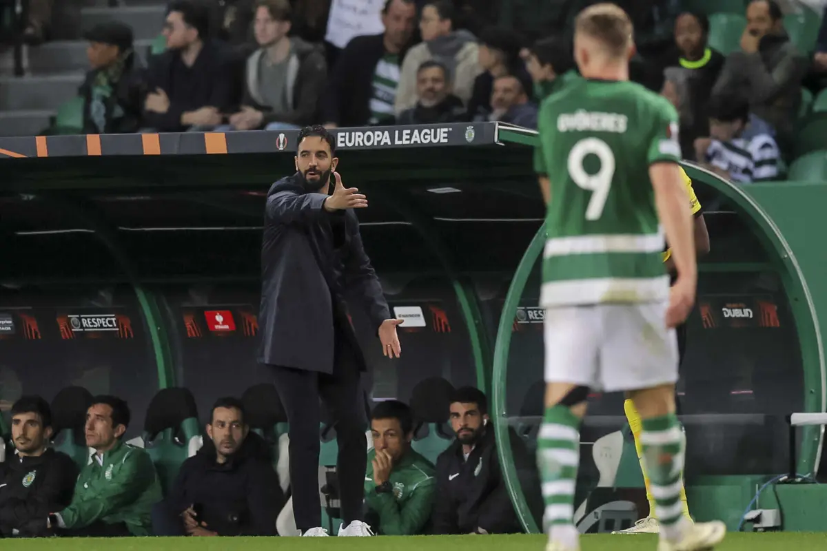 Ruben Amorim, treinador do Sporting