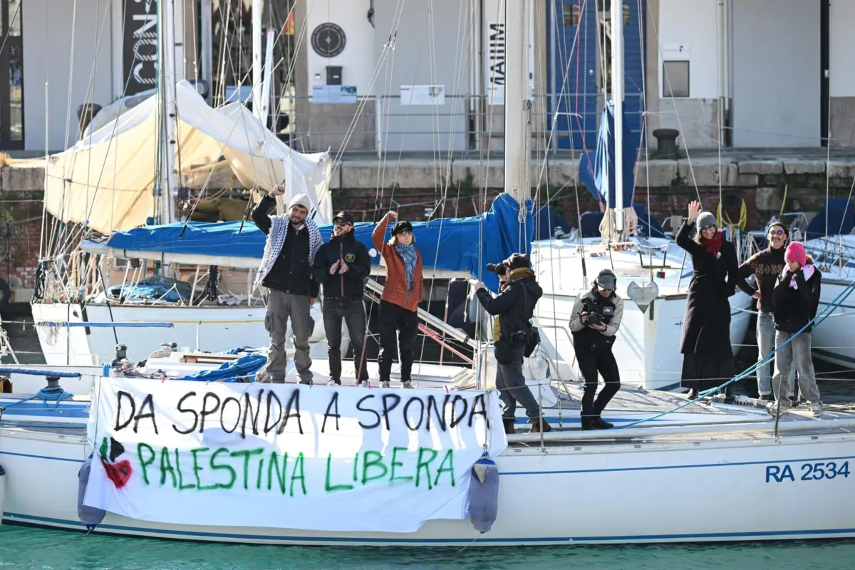 Imagem de contexto do artigo Flotilha humanitária adia para 12 de abril início da nova missão a Gaza a partir de Barcelona