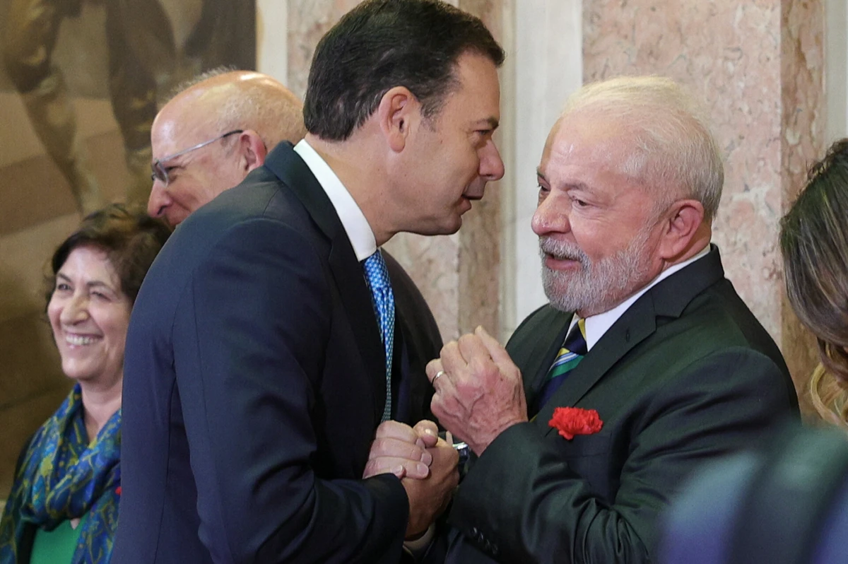 Lula da Silva esteve em Portugal, na Assembleia da República, nas comemorações dos 50 anos do 25 de Abril