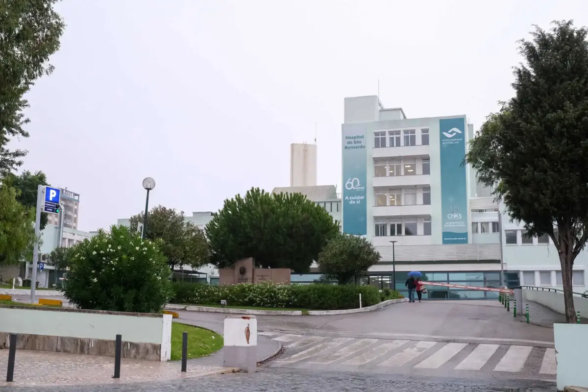 O hospital de São Bernardo, em Setúbal