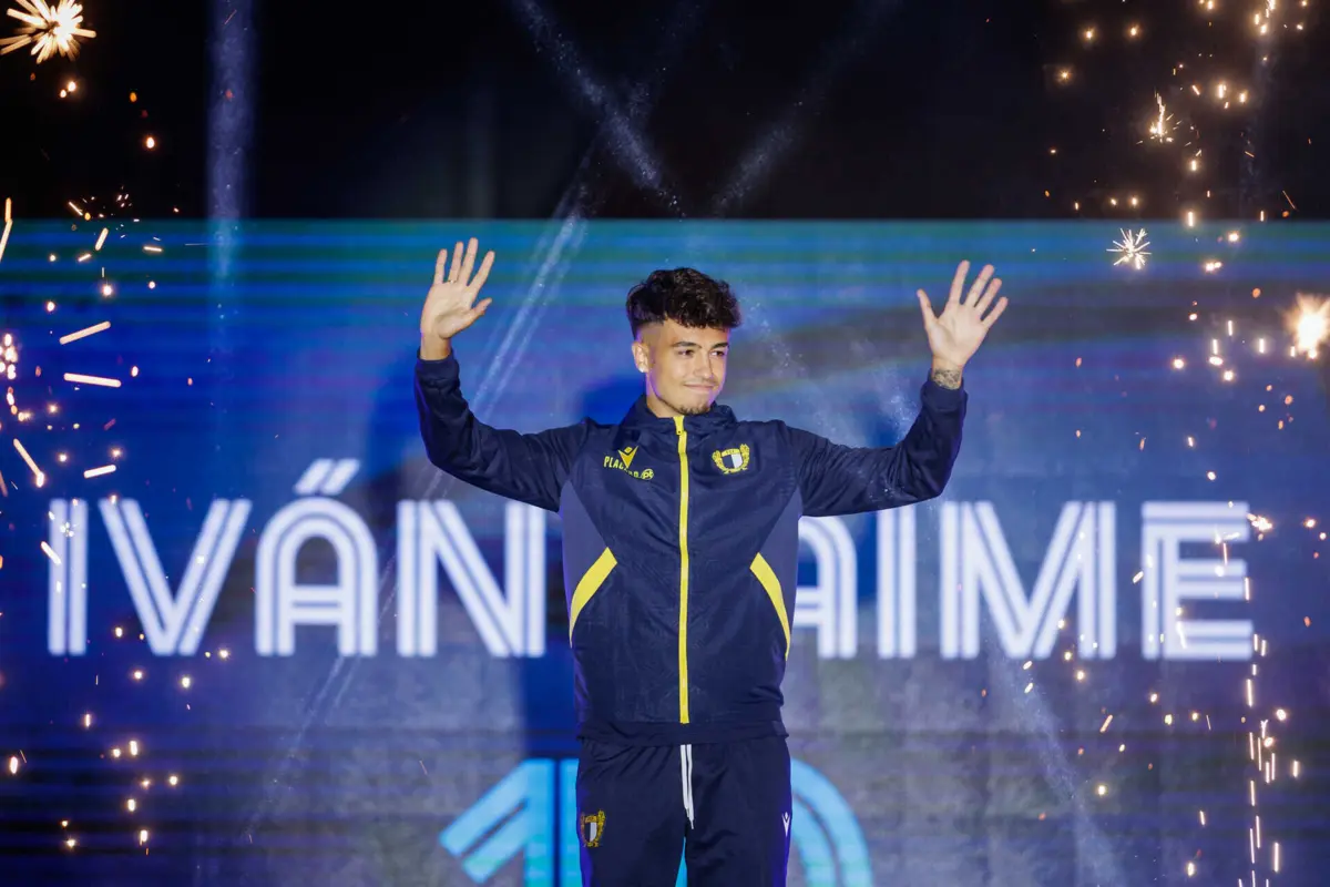 Iván Jaime foi apresentado no início da época