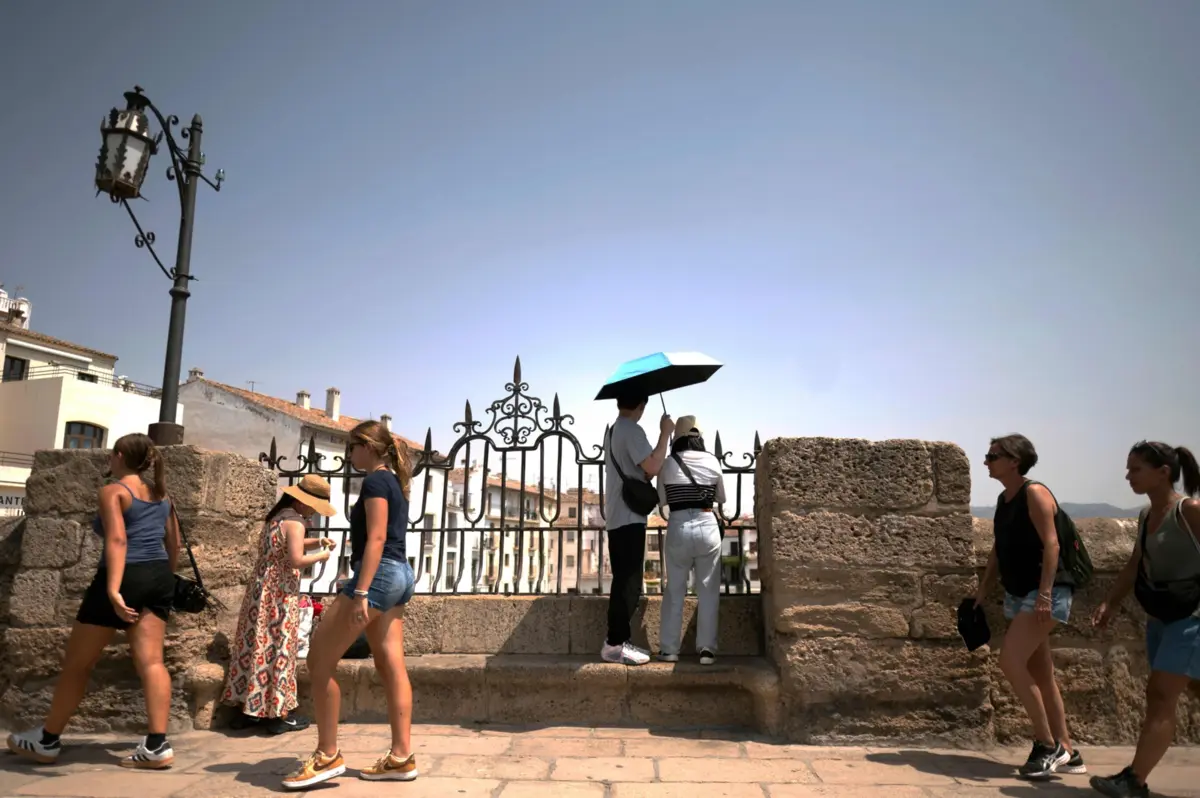 Este ano, a temperatura média global junto à superfície entre janeiro e agosto foi de 1,42 graus Celsius (°C)