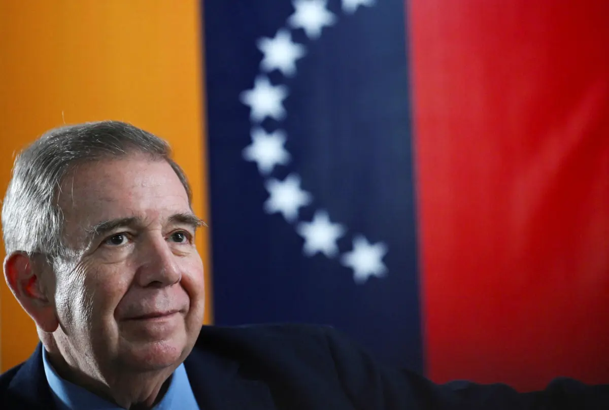 Edmundo González, líder da oposição venezuelana
