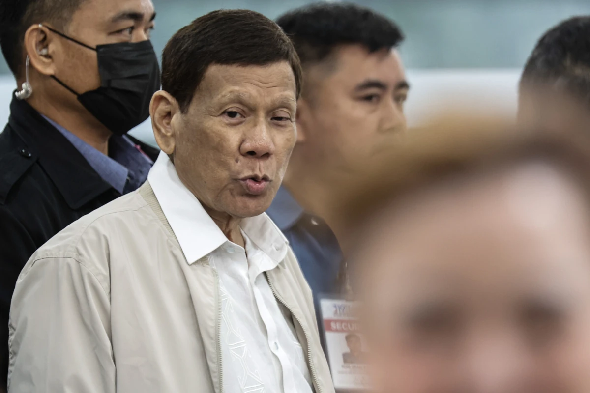 Ex-presidente filipino Rodrigo Duterte foi detido por ordem do TPI