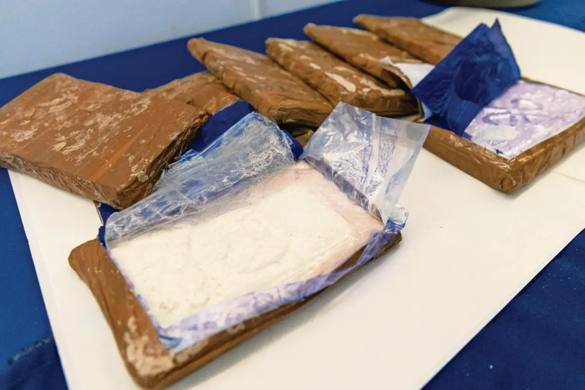 Cocaína comprada pela rede tinha 90% de pureza