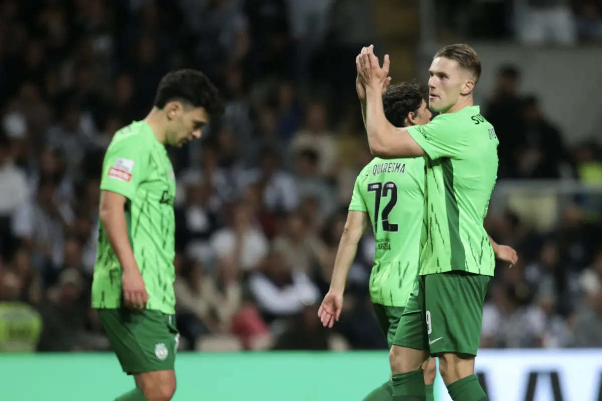 Gyokeres marcou um póquer no Bessa