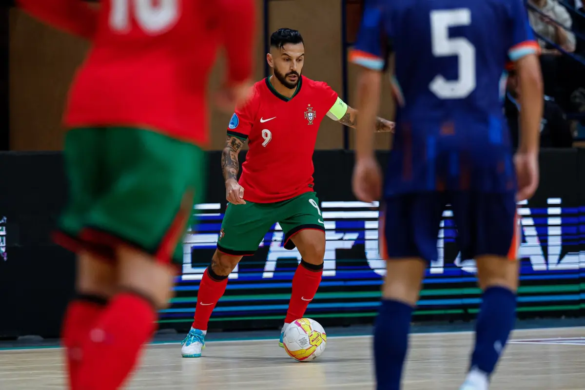 João Matos fez o jogo 209 e bateu o recorde de internacionalizações no futsal