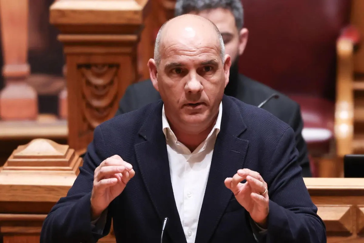 O secretário-geral do PCP, Paulo Raimundo