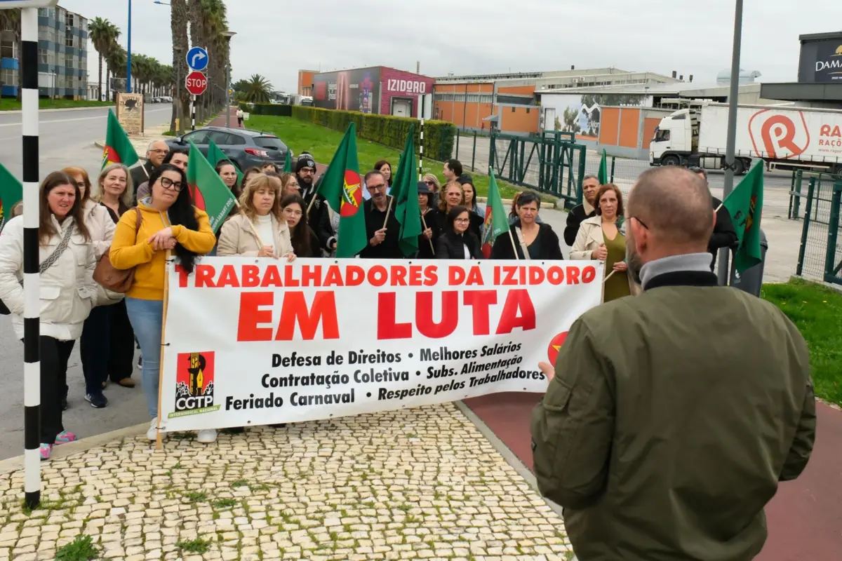 Imagem de contexto do artigo Trabalhadores da Izidoro em luta por melhores salários na fábrica do Montijo