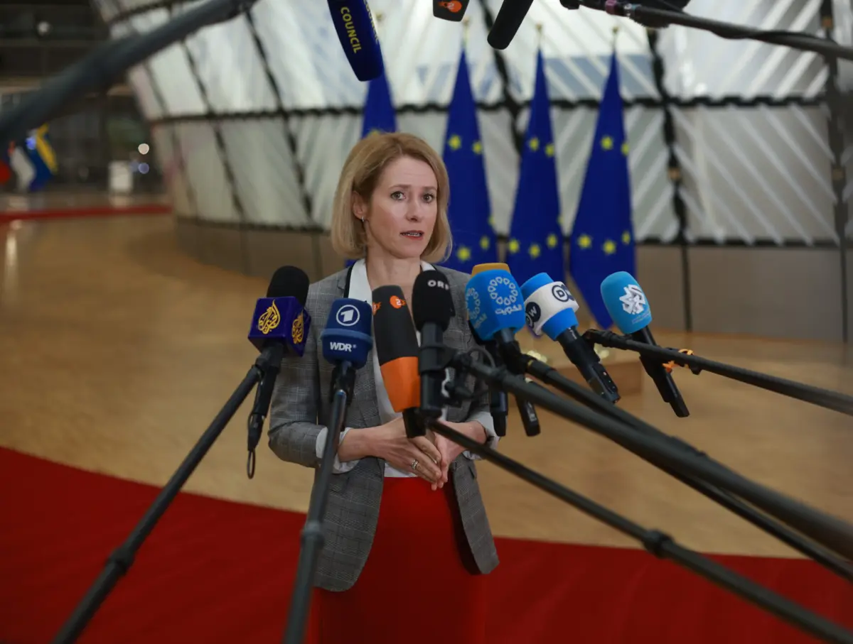 Alta Representante da UE para os Negócios Estrangeiros e Política de Segurança, Kaja Kallas