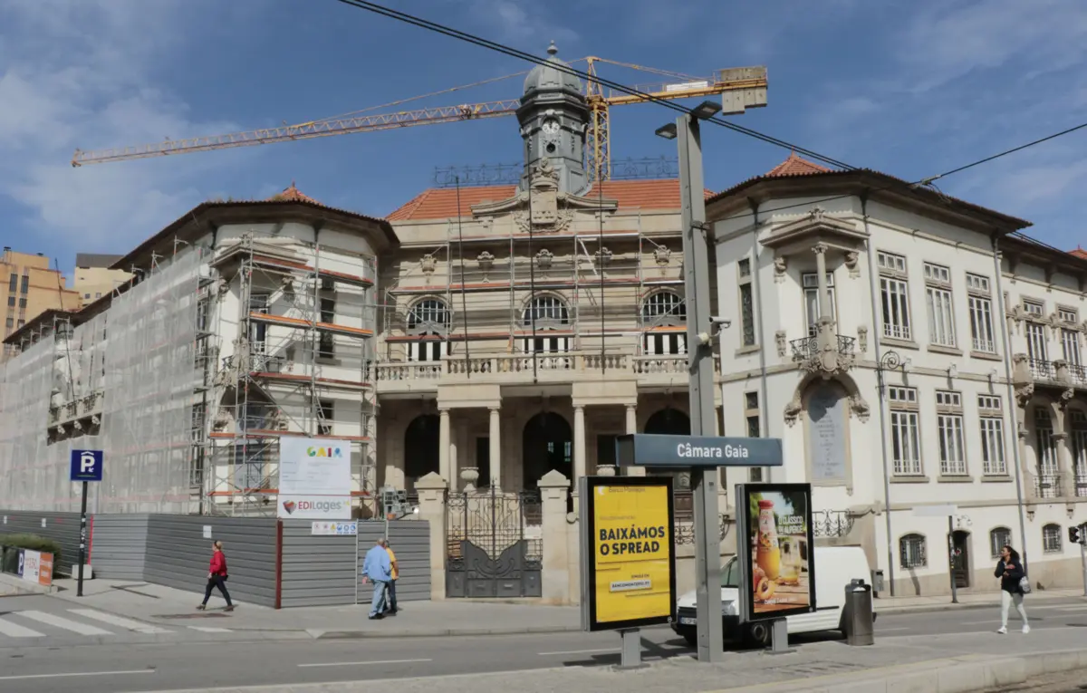 Edifício dos Paços do Concelho ficará pronto em outubro, após as obras reabilitação