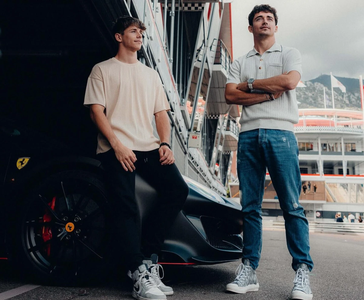Arthur e Charles Leclerc