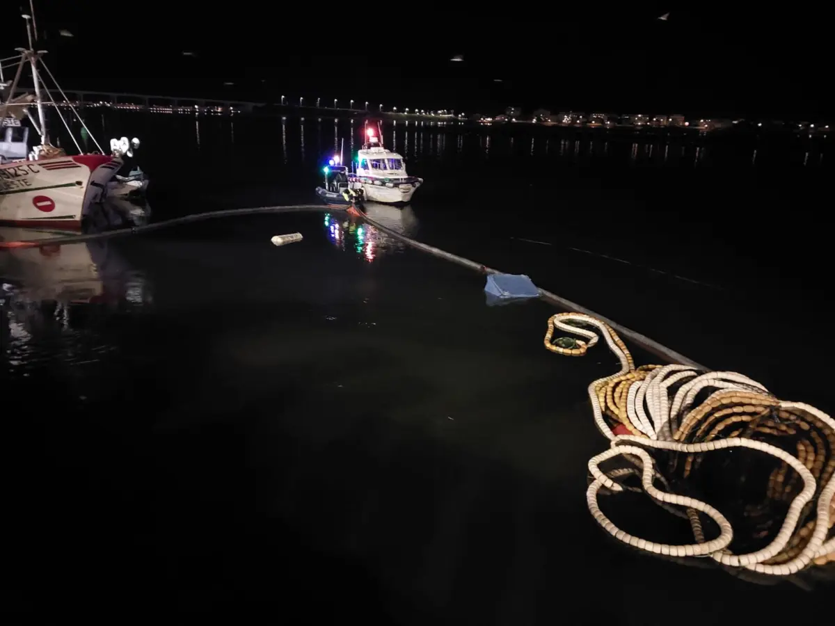 Tripulação saiu ilesa