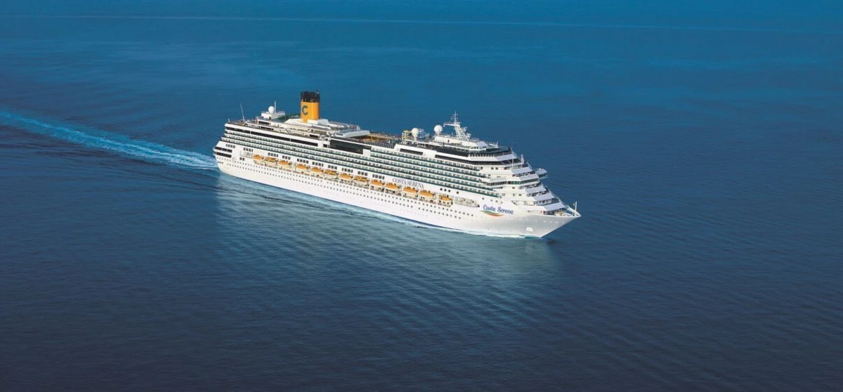 Viagem será a bordo do agora renovado Costa Serena