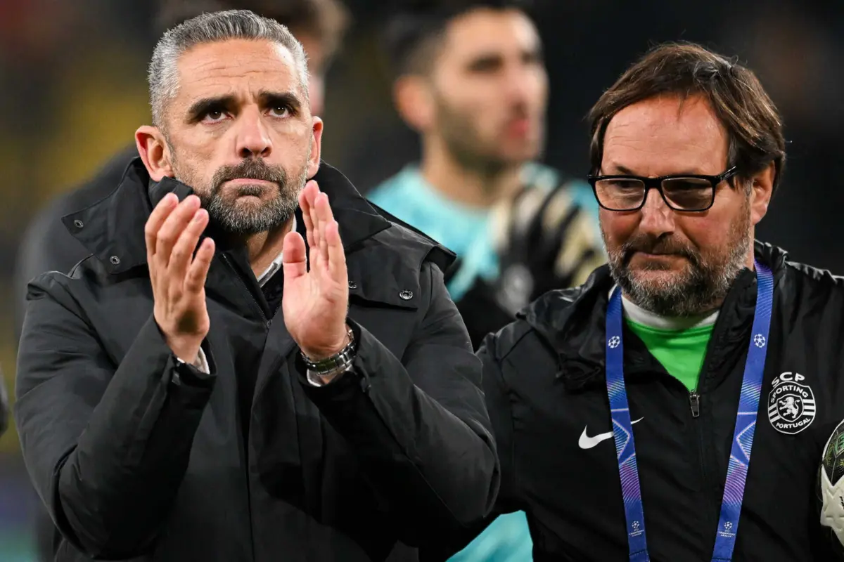 Rui Borges, treinador do Sporting