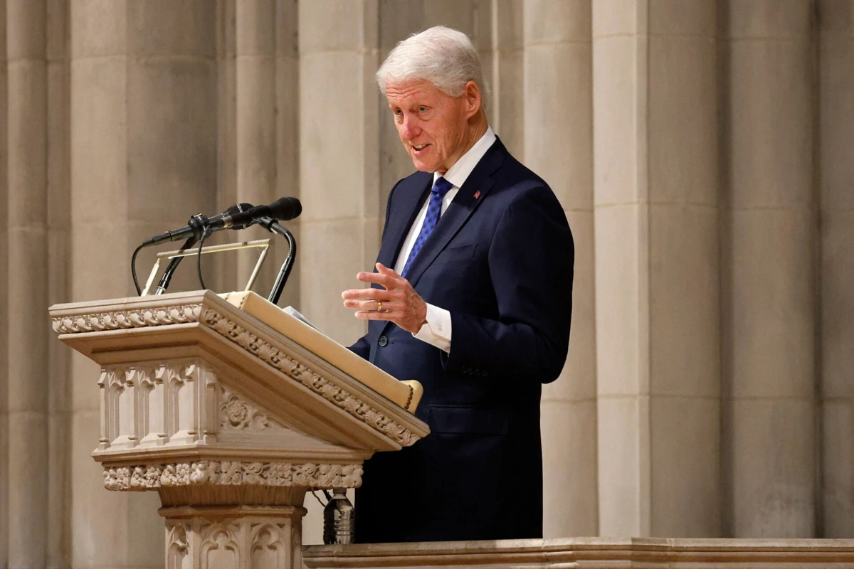 O antigo presidente dos EUA Bill Clinton