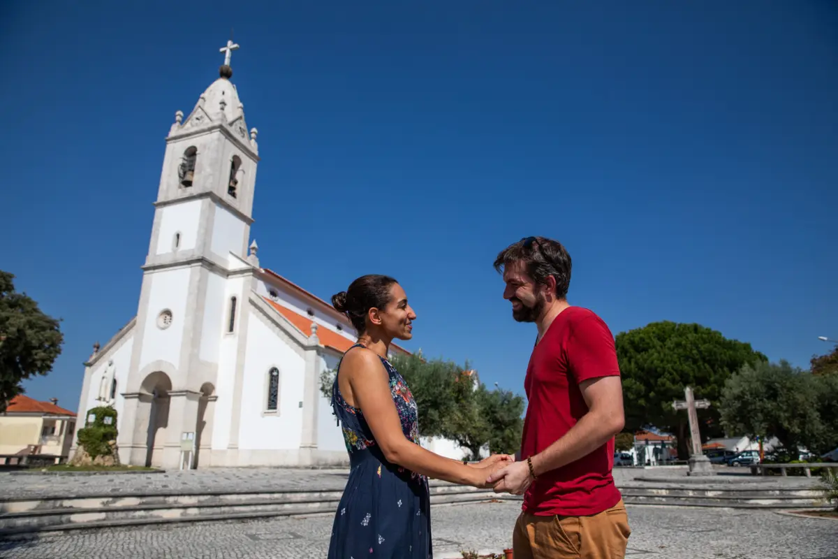 Casal queria mostrar a outros casais de religião mista que o matrimónio "é possível"