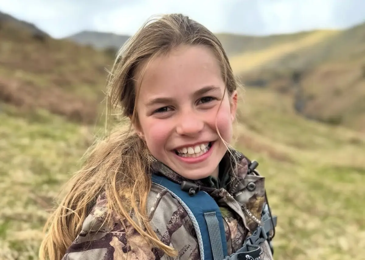 Fotografia captada por Kate Middleton para assinalar o aniversário da filha