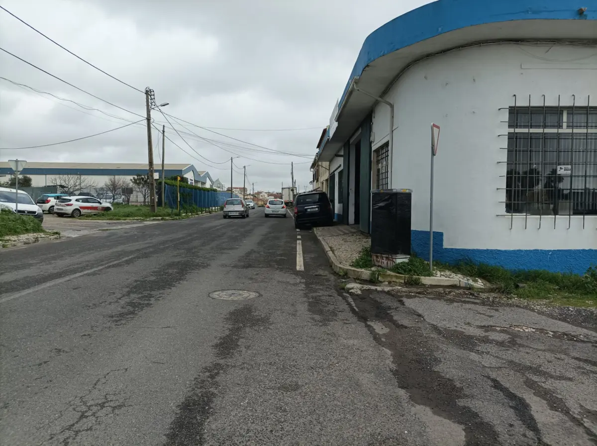 A zona onde o crime foi cometido