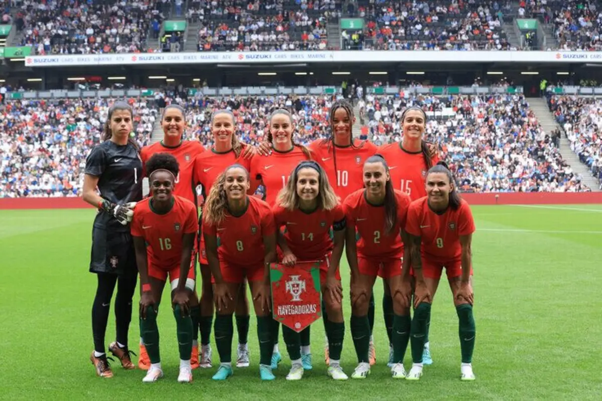 A seleção portuguesa feminina vai estar no Mundial