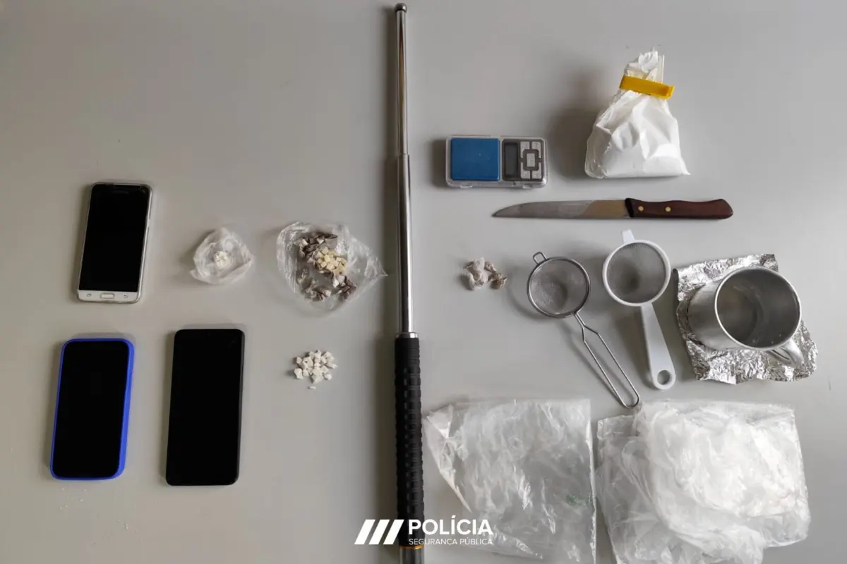 Produtos apreendidos