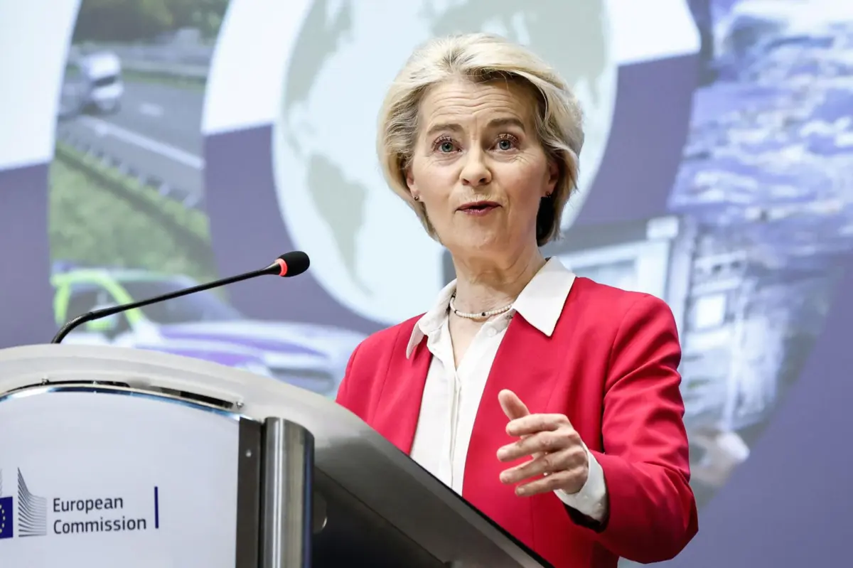 Ursula von der Leyen, presidente da Comissão Europeia