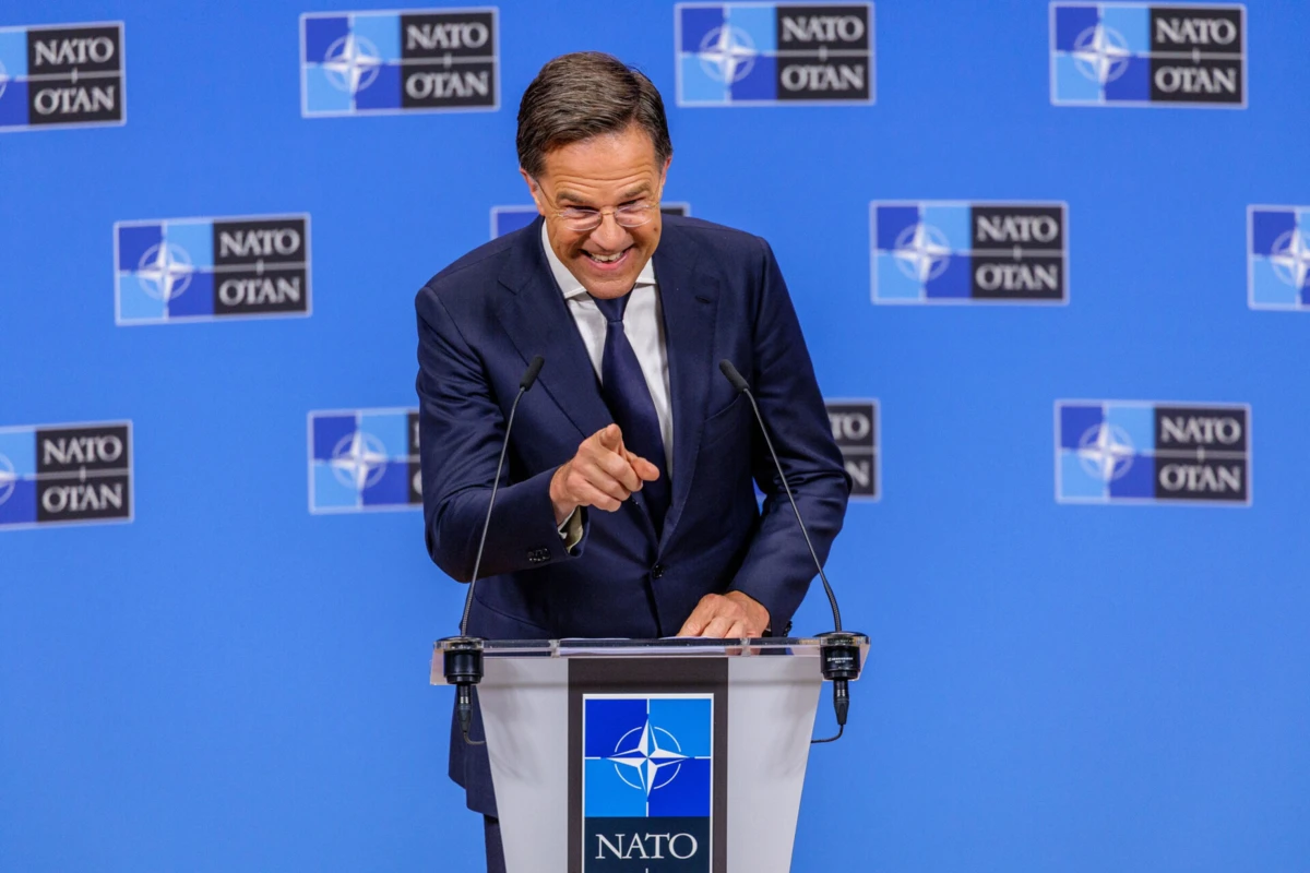O secretário-geral da NATO, Mark Rutte
