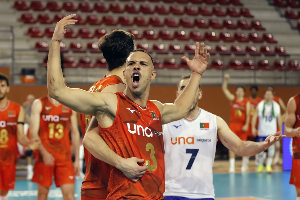 Imagem de contexto do artigo Portugal bate a Eslováquia e conquista primeiro triunfo na Golden League