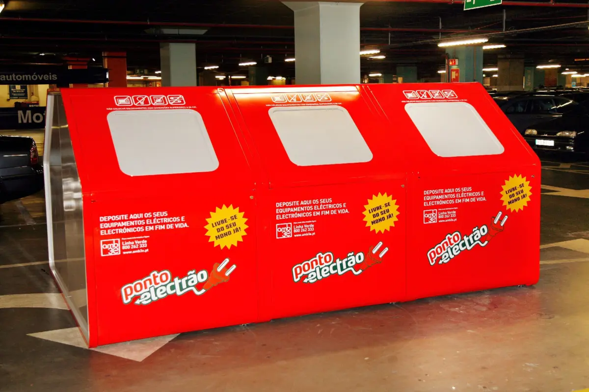 Mais de 36 mil toneladas de equipamentos elétricos recolhidas no ano passado